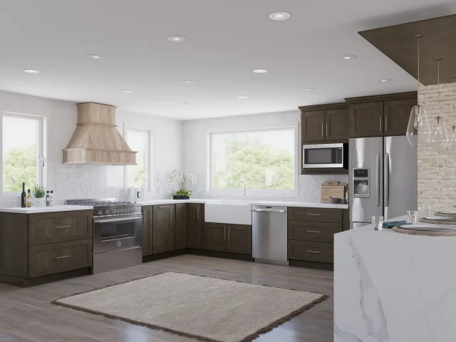 Brooklyn Slate kitchen cabinets