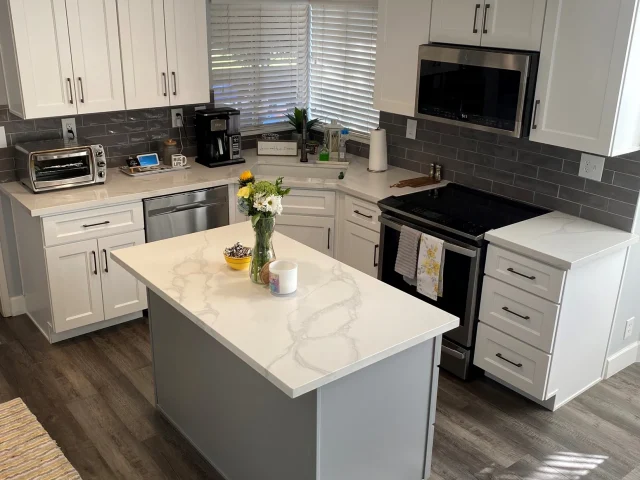 Brooklyn White kitchen cabinets