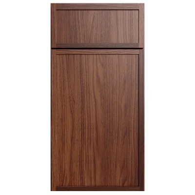 OSLO Classic Walnut Slim Shaker cabinet door sample