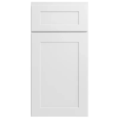 Shaker White cabinet door sample