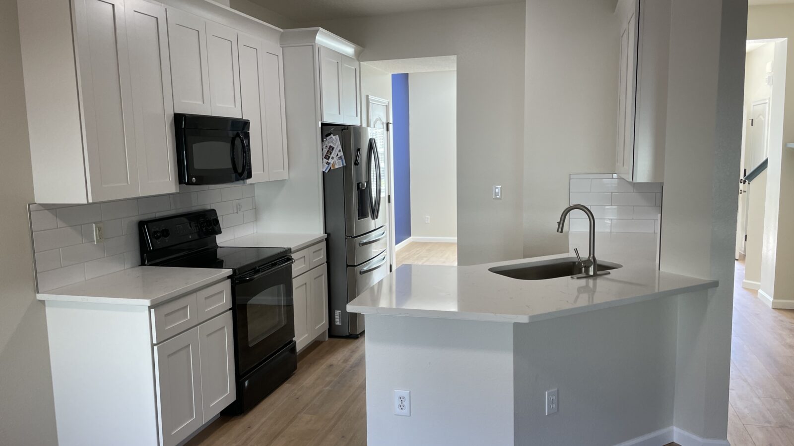 Completed ZEUS custom cabinetry project assigned to Dr. Phillips service area