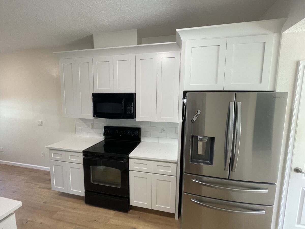 Completed ZEUS custom cabinetry project — additional view 5