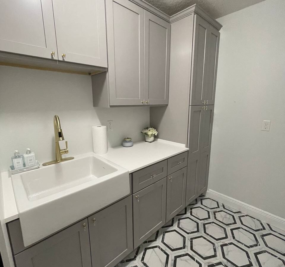 Completed ZEUS custom cabinetry project assigned to Orlando service area