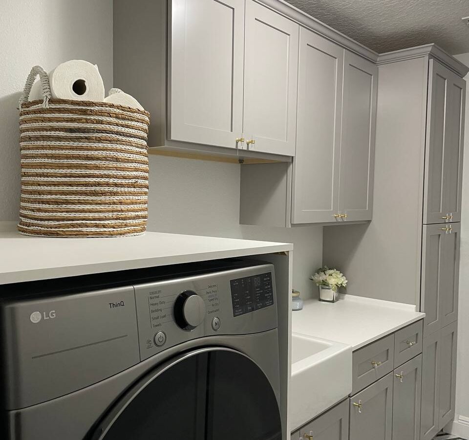 Completed ZEUS custom cabinetry project — additional view 3