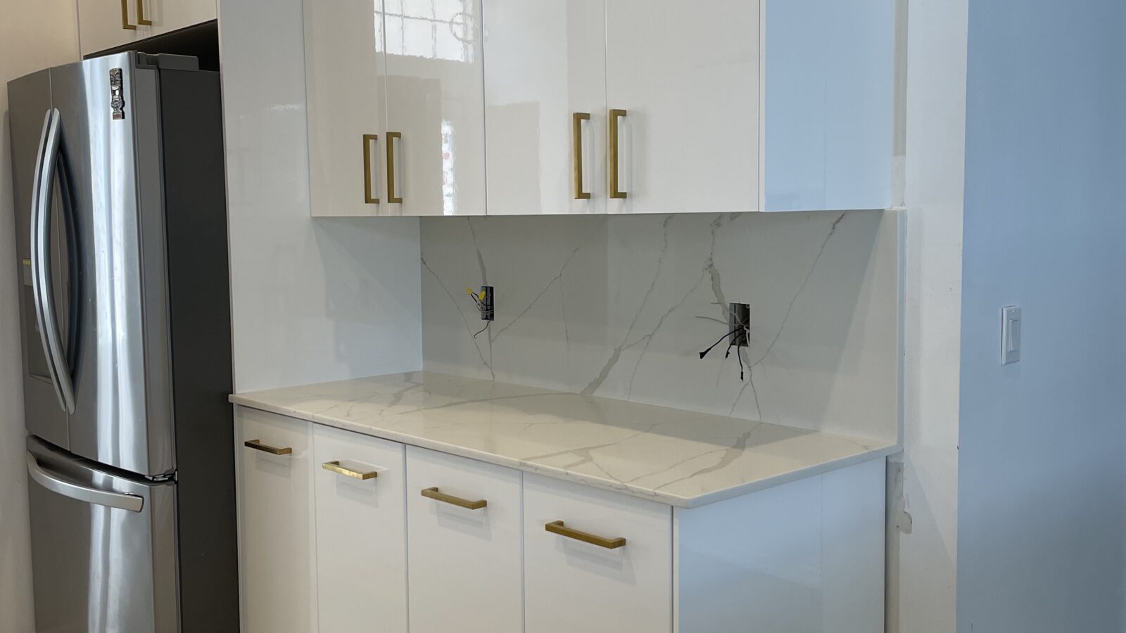 Completed ZEUS custom cabinetry project assigned to Clermont service area