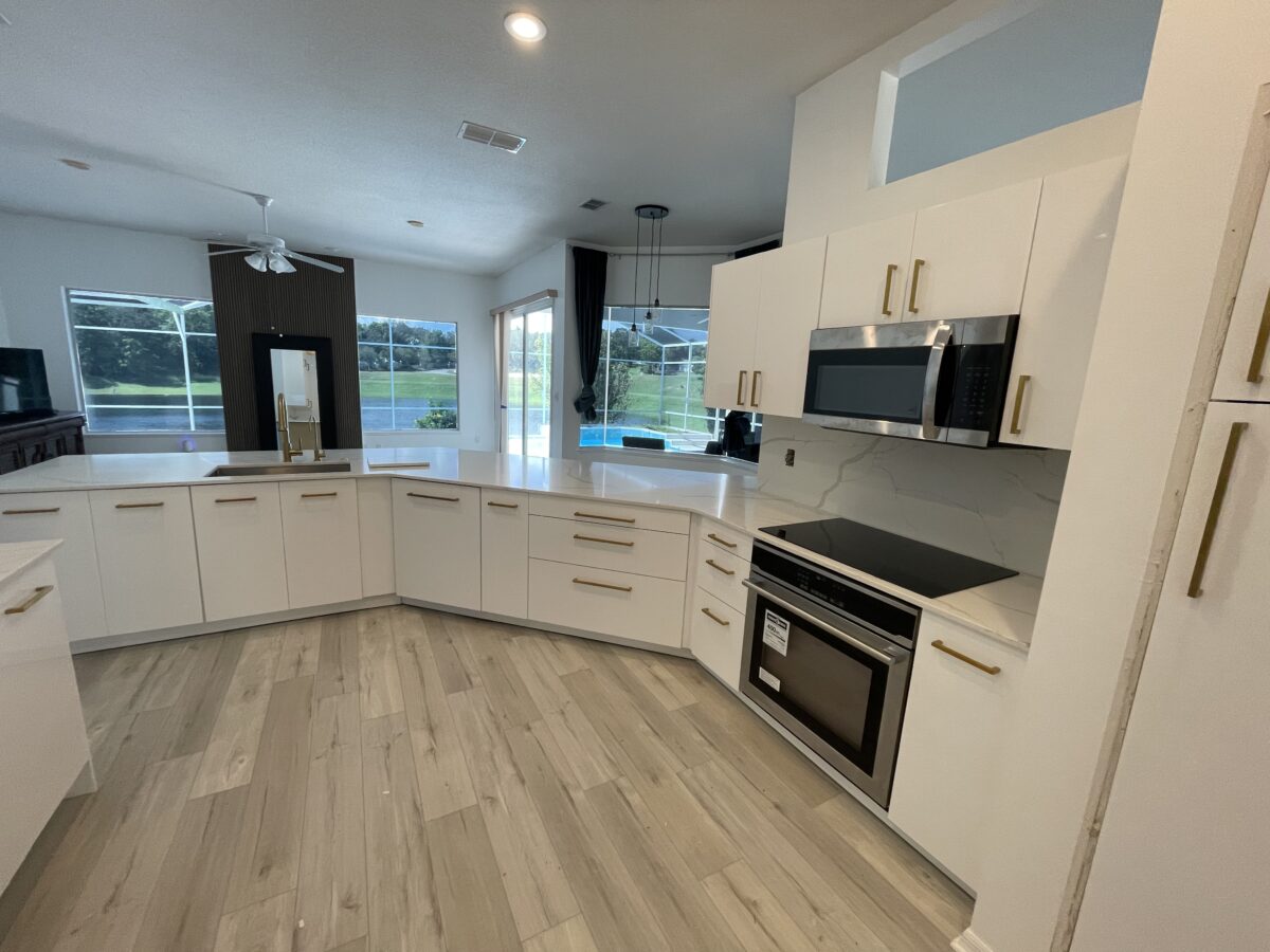 Completed ZEUS kitchen cabinetry project in Winter Garden, Florida — view 3