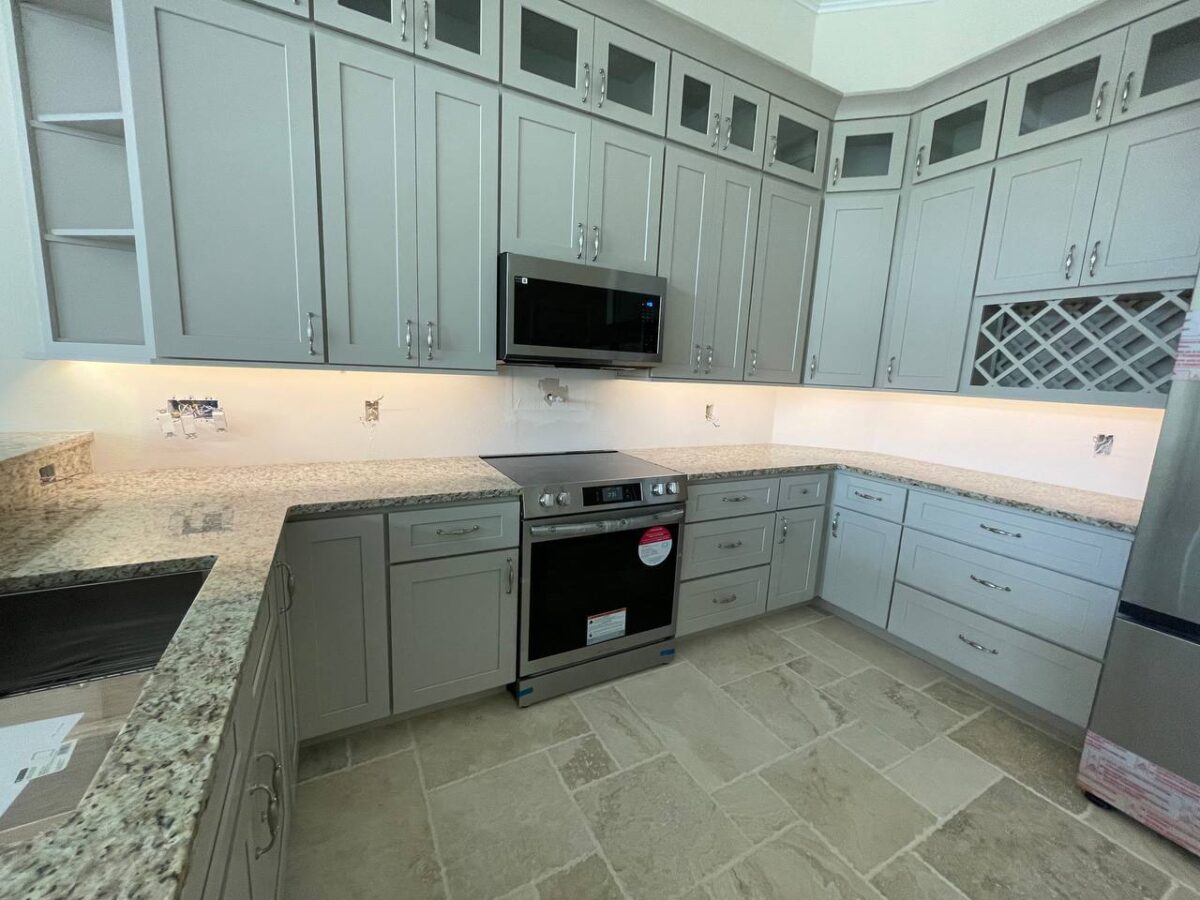 Completed ZEUS custom cabinetry project — additional view 5