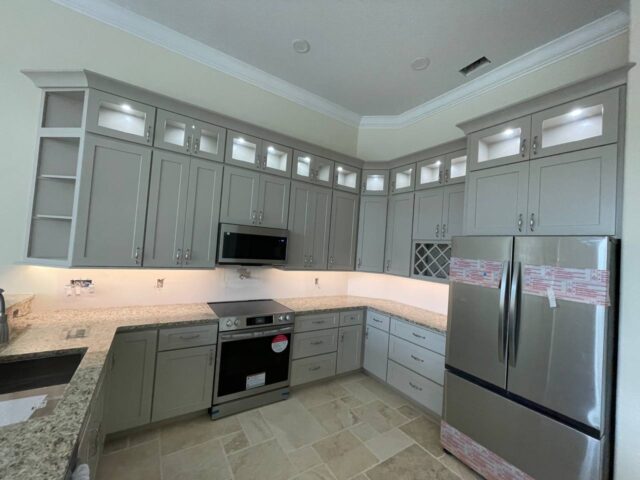 Completed Custom Cabinetry Project — Horizon West Service Area